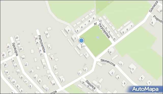 Boguszów-Gorce, Plac Zwycięstwa, 2, mapa Boguszów-Gorce