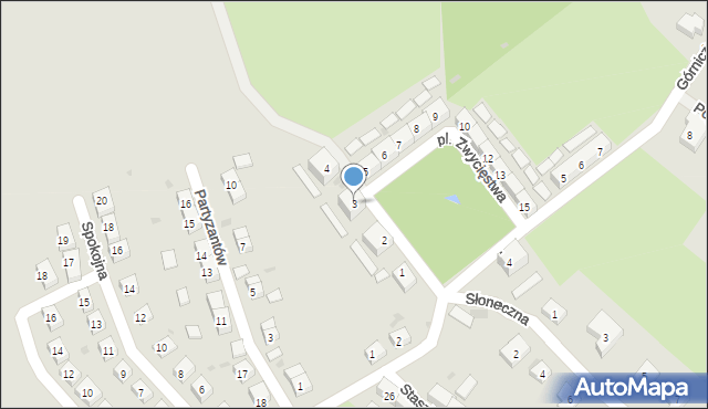 Boguszów-Gorce, Plac Zwycięstwa, 3, mapa Boguszów-Gorce