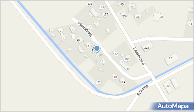 Bolesław, Pleścińska, 2, mapa Bolesław