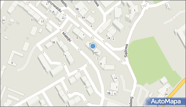 Braniewo, Plac Grunwaldu, 3, mapa Braniewo