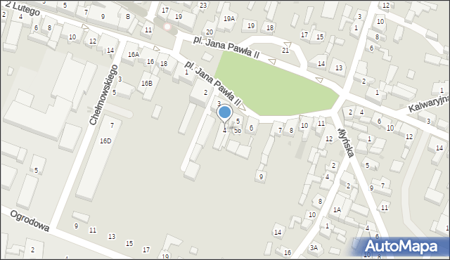 Brusy, Plac Jana Pawła II, 4, mapa Brusy