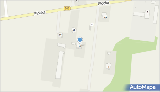 Brwilno, Płocka, 19, mapa Brwilno