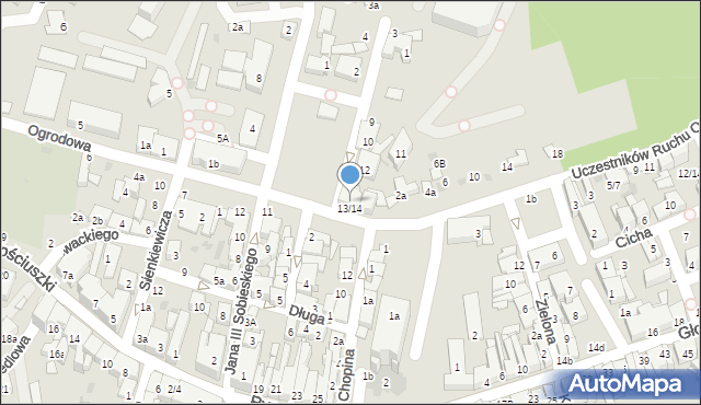 Brzesko, Plac Kazimierza Wielkiego, 14, mapa Brzesko