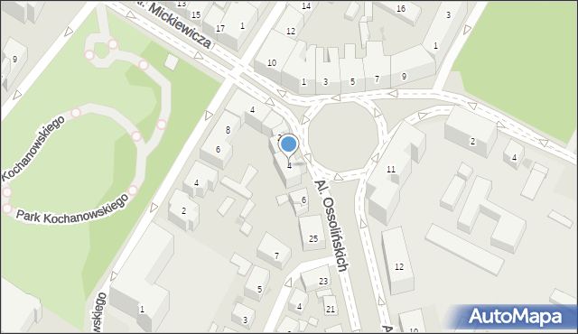 Bydgoszcz, Plac Weyssenhoffa, 4, mapa Bydgoszczy