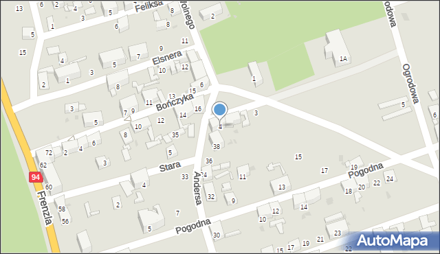 Bytom, Plac Słoneczny, 4, mapa Bytomia