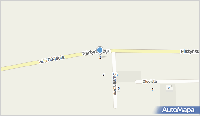 Cedry Wielkie, Płażyńskiego Macieja, 2, mapa Cedry Wielkie