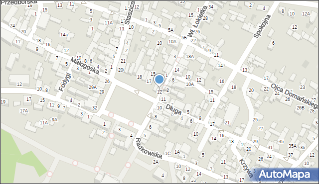 Chęciny, Plac 2 Czerwca, 12, mapa Chęciny