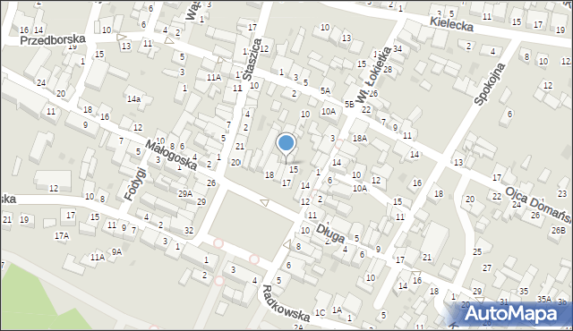 Chęciny, Plac 2 Czerwca, 16, mapa Chęciny