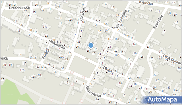 Chęciny, Plac 2 Czerwca, 19, mapa Chęciny