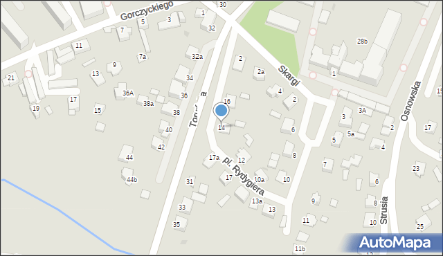 Chełmno, Plac Rydygiera, dr., 14, mapa Chełmno