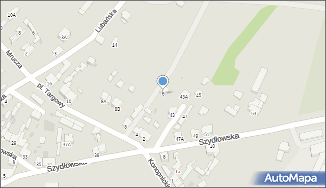 Chmielnik, Plac Targowy, 6, mapa Chmielnik