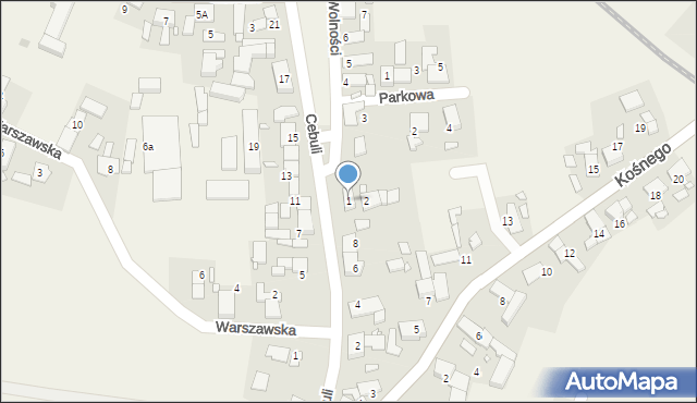 Chróścice, Plac Wolności, 1, mapa Chróścice