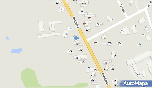 Ciechanów, Płońska, 130, mapa Ciechanów