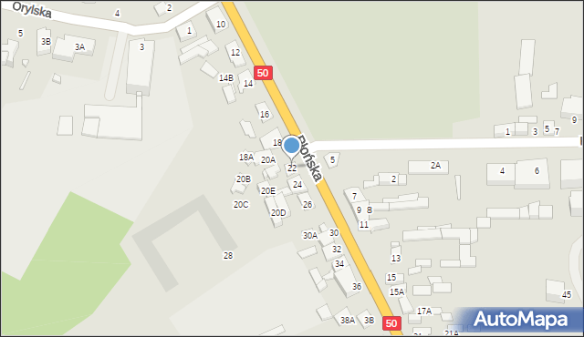 Ciechanów, Płońska, 22, mapa Ciechanów