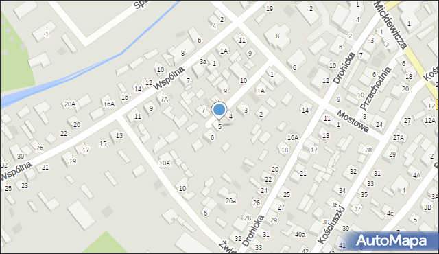 Ciechanowiec, Plac Odrodzenia, 5, mapa Ciechanowiec