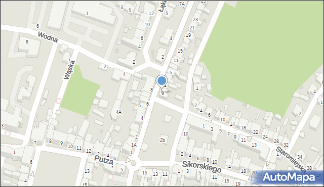 Czarnków, Plac Karskiego Jana, 9, mapa Czarnków