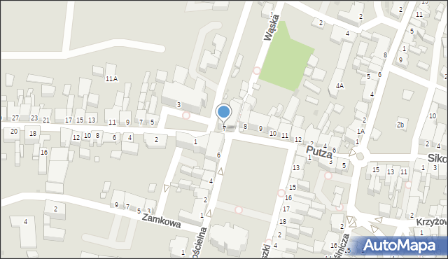 Czarnków, Plac Wolności, 7, mapa Czarnków