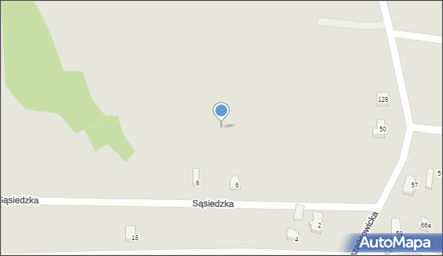 Czechowice-Dziedzice, Płaska, 6d, mapa Czechowic-Dziedzic