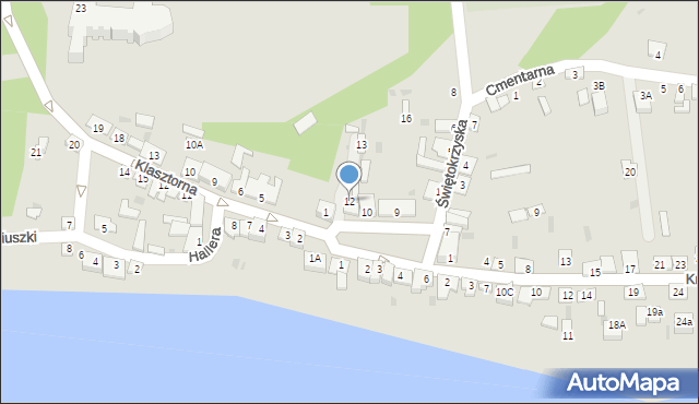 Czerwińsk nad Wisłą, Plac Batorego, 12, mapa Czerwińsk nad Wisłą