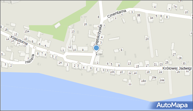 Czerwińsk nad Wisłą, Plac Batorego, 7, mapa Czerwińsk nad Wisłą