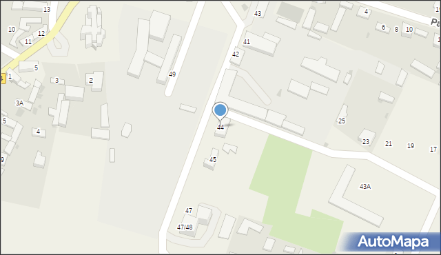 Dąbrowa Zielona, Plac Kościuszki Tadeusza, gen., 44, mapa Dąbrowa Zielona