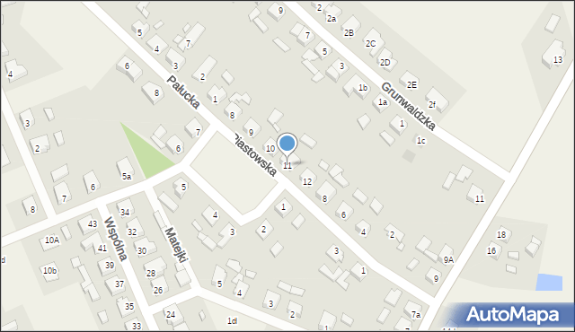 Damasławek, Plac Wiosny Ludów, 11, mapa Damasławek