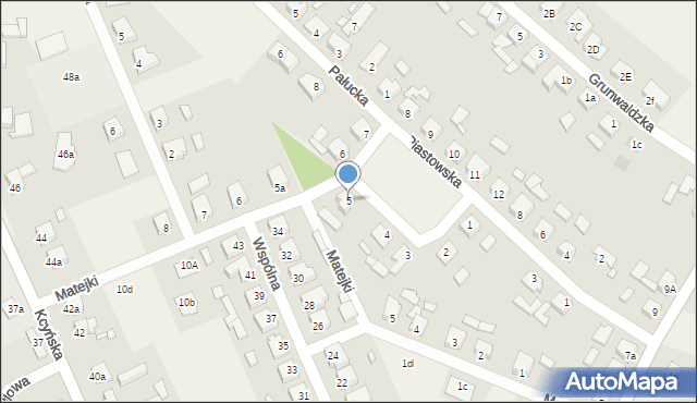 Damasławek, Plac Wiosny Ludów, 5, mapa Damasławek