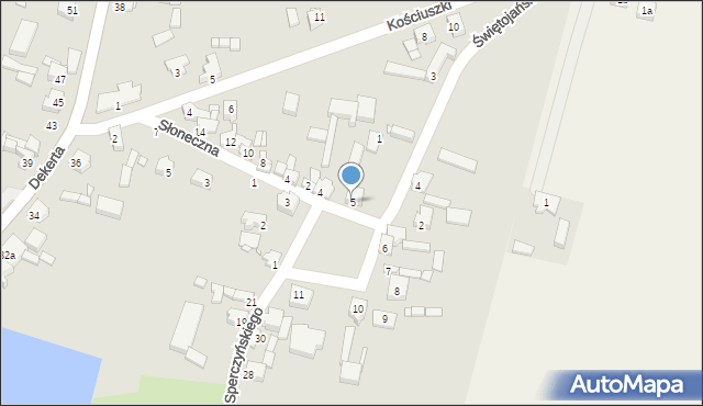 Dobra, Plac Zamysłów, 5, mapa Dobra