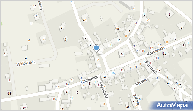 Dobromierz, Plac Wolności, 23, mapa Dobromierz