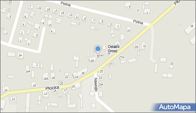 Dobrzyń nad Wisłą, Płocka, 32, mapa Dobrzyń nad Wisłą