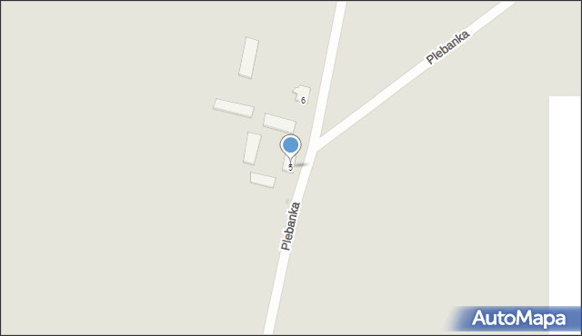 Drobin, Plebanka, 5, mapa Drobin