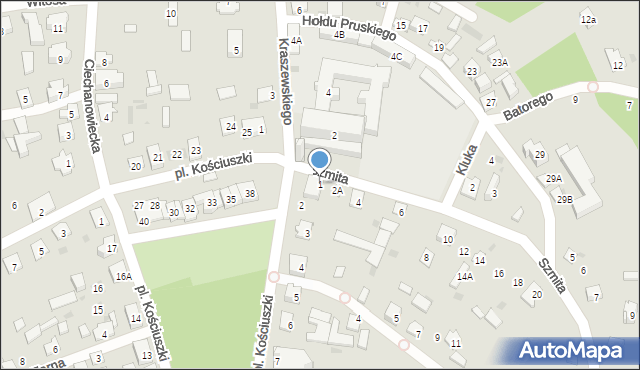 Drohiczyn, Plac Kościuszki Tadeusza, gen., 1, mapa Drohiczyn
