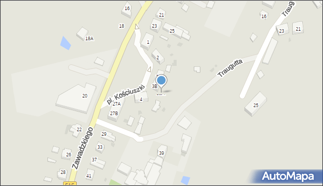 Dzierzgoń, Plac Kościuszki Tadeusza, gen., 3a/4, mapa Dzierzgoń