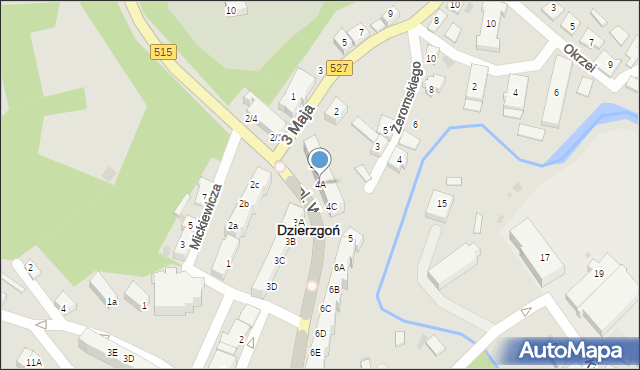 Dzierzgoń, Plac Wolności, 4A, mapa Dzierzgoń