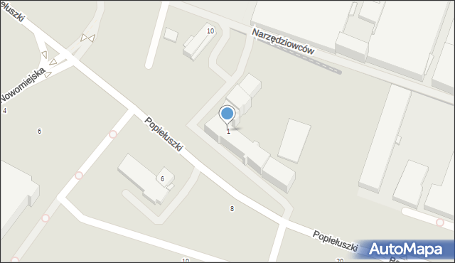 Gdańsk, Plac Porozumienia Gdańskiego, 1, mapa Gdańska