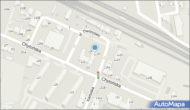 Gdynia, Plac Dworcowy, 1, mapa Gdyni
