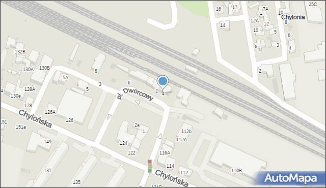Gdynia, Plac Dworcowy, 4, mapa Gdyni