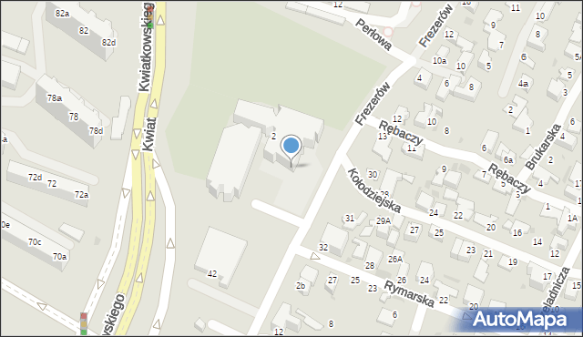 Gdynia, Plac św. Andrzeja, 1, mapa Gdyni