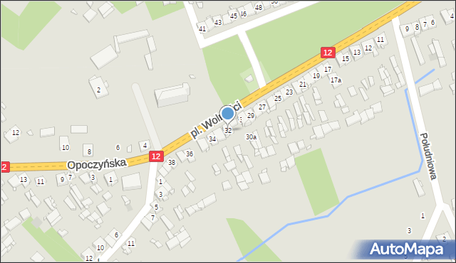 Gielniów, Plac Wolności, 32, mapa Gielniów