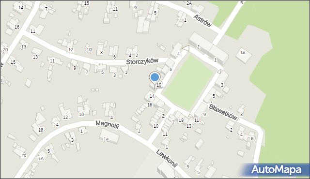 Gliwice, Plac Jaśminu, 12, mapa Gliwic