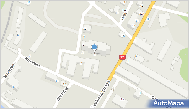 Głogów, Plac Kolegiacki, 1, mapa Głogów