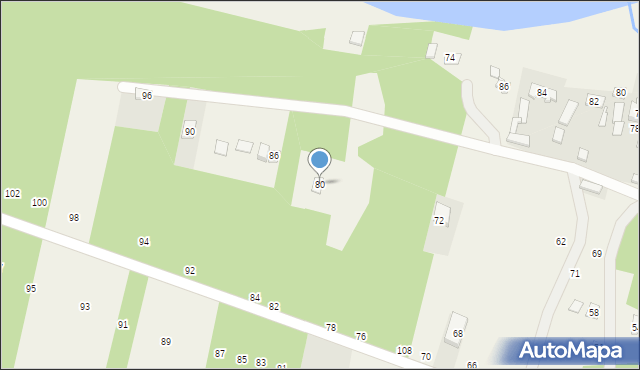 Gojsc, Płaczkowska, 80, mapa Gojsc