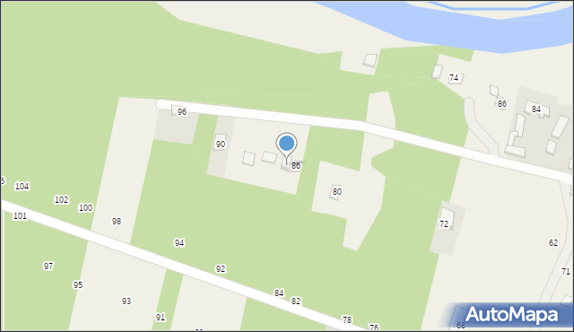 Gojsc, Płaczkowska, 88, mapa Gojsc