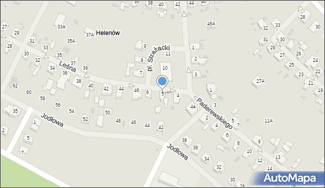 Goleniów, Plac Strażacki, 5, mapa Goleniów