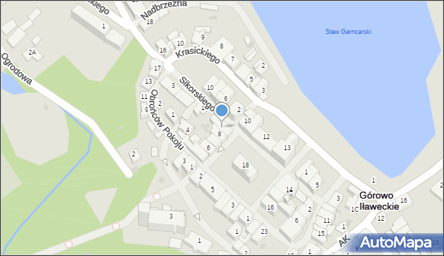 Górowo Iławeckie, Plac Ratuszowy, 9, mapa Górowo Iławeckie