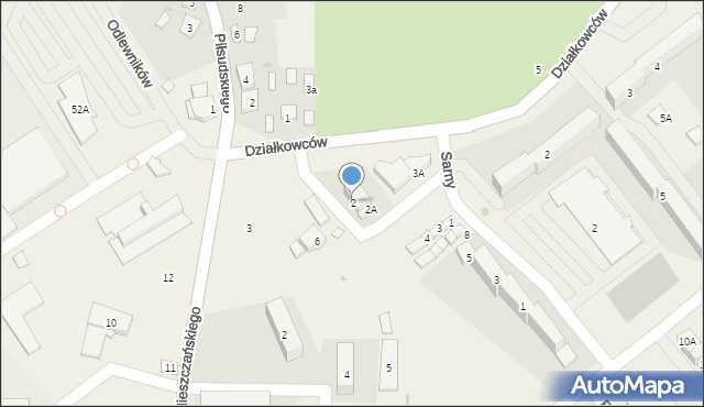 Gorzyce, Plac Handlowy, 2, mapa Gorzyce