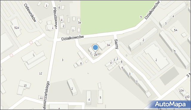 Gorzyce, Plac Handlowy, 2A, mapa Gorzyce