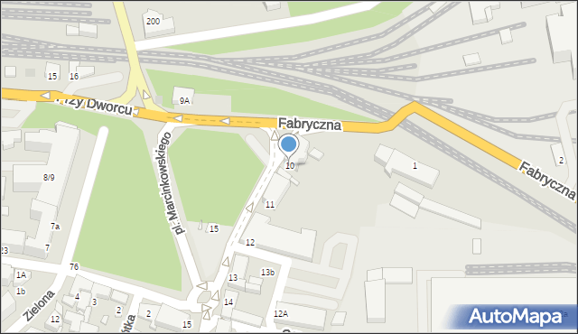 Gostyń, Plac Marcinkowskiego Karola, 10, mapa Gostyń