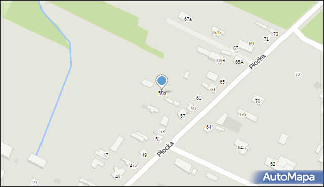 Gostynin, Płocka, 59a, mapa Gostynin