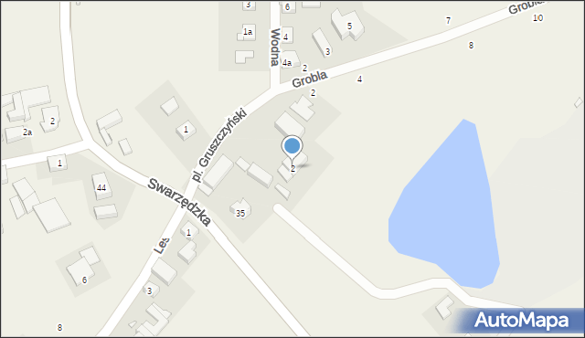 Gruszczyn, Plac Gruszczyński, 2, mapa Gruszczyn